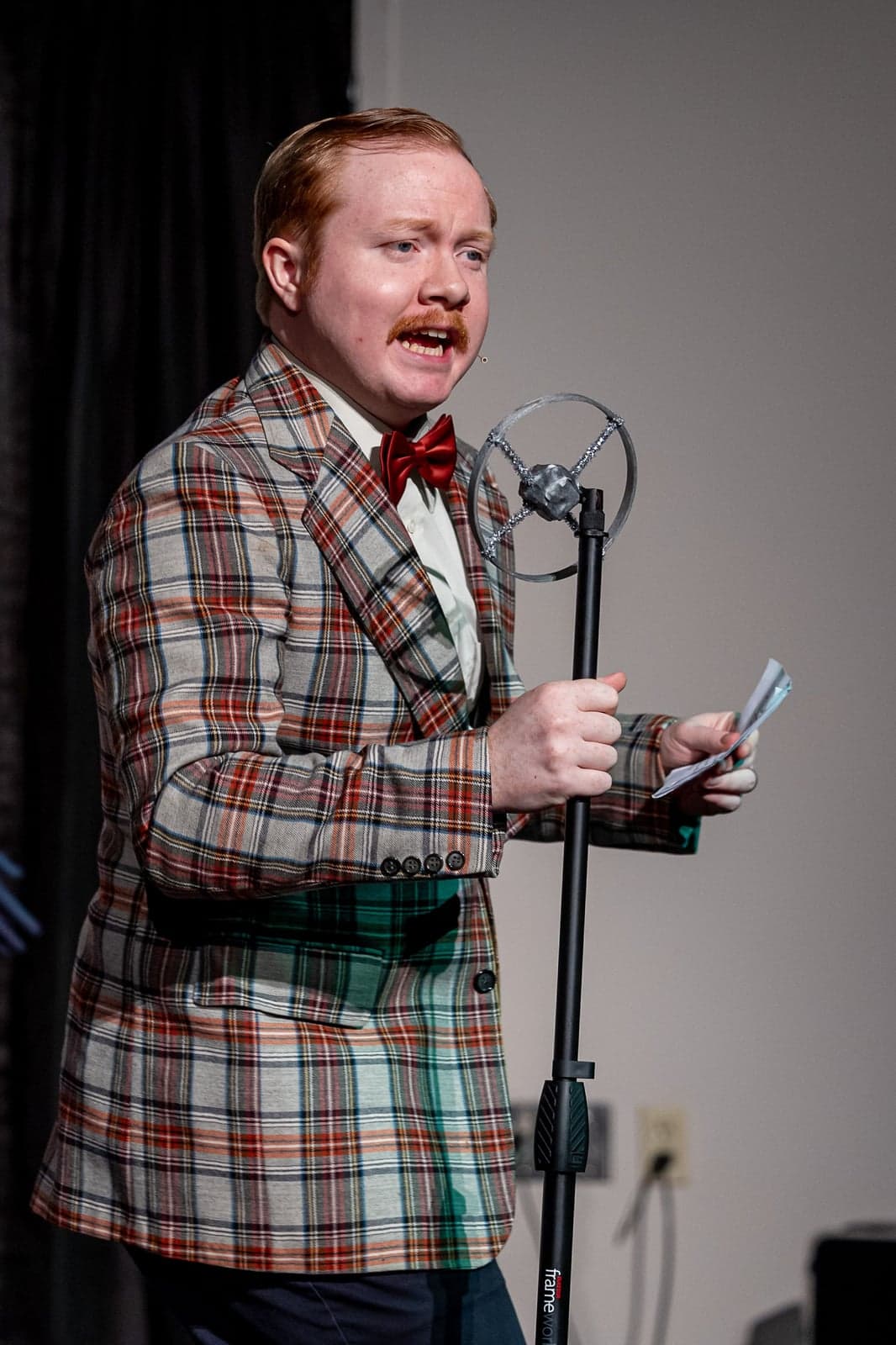 Alive Theatre performer on stage
